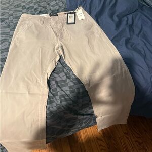 34 Heritage Men's Light Beige Chino Pants - Classic Straight Fit